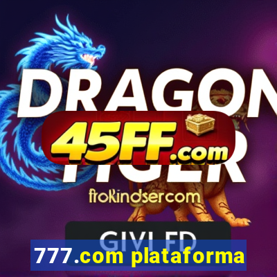 777.com plataforma